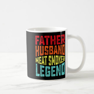 Mug Père Mari Fumeur De Viande Légende Maître Bbq