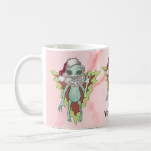 Mug Père Noël Alien Scifi