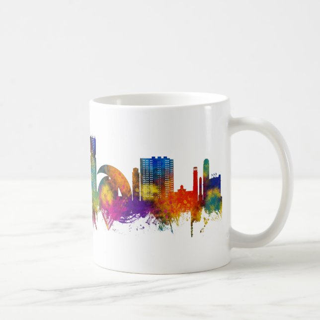 Mug Père Noël Cruz de Tenerife Espagne Skyline (Droite)