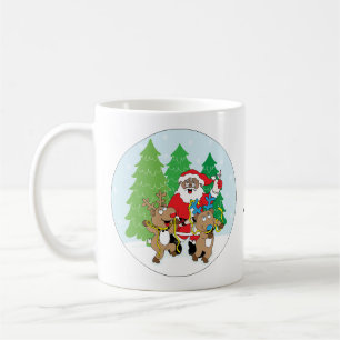 Mug Père Noël de couleur