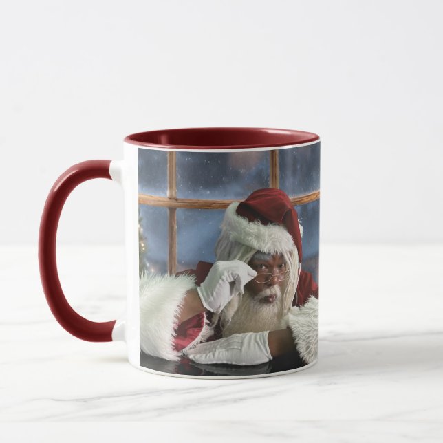 Mug Père Noël "Es-Tu Bon ?" (Gauche)