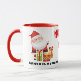 Mug Père Noël est mon nom et donne mon jeu