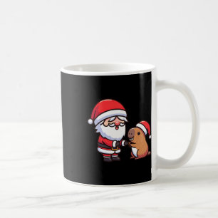 Mug Père Noël Et Capybara High-Fiving Toddler Boys Chr