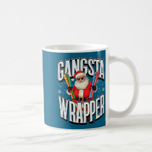 Mug Père Noël Gangsta Emballage Drôle de Noël 