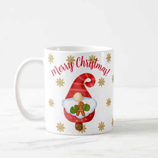 Mug Père Noël Gnome (Gauche)