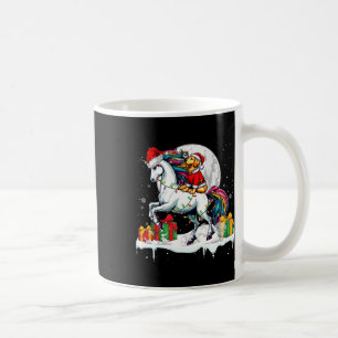 Mug Père Noël Golden Retriever équitation Unicorn Chri
