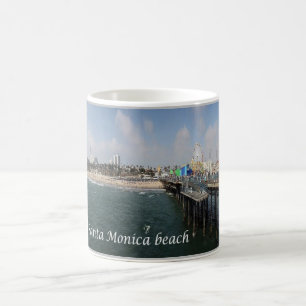 Mug Père Noël Monica Beach - États-Unis -