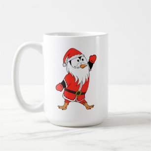 Mug Père Noël Penguin Prêt pour Noël