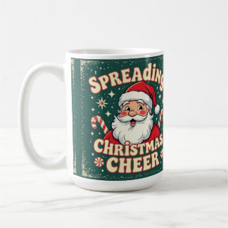 Mug Père Noël répandant la joie de Noël