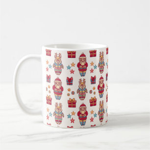 Mug Père Noël Rétro Noël