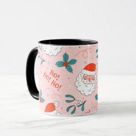Mug Père Noël tout sur imprimer Collection Joyful Grem
