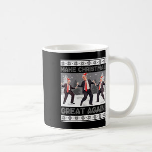 Mug Père Noël Trump Danse Rendre Noël super moche