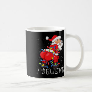 Mug Père Noël Twerking Je crois au sapin de Noël Lumi
