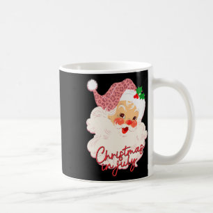 Mug Père Noël vintage Noël en juillet Rose d'été