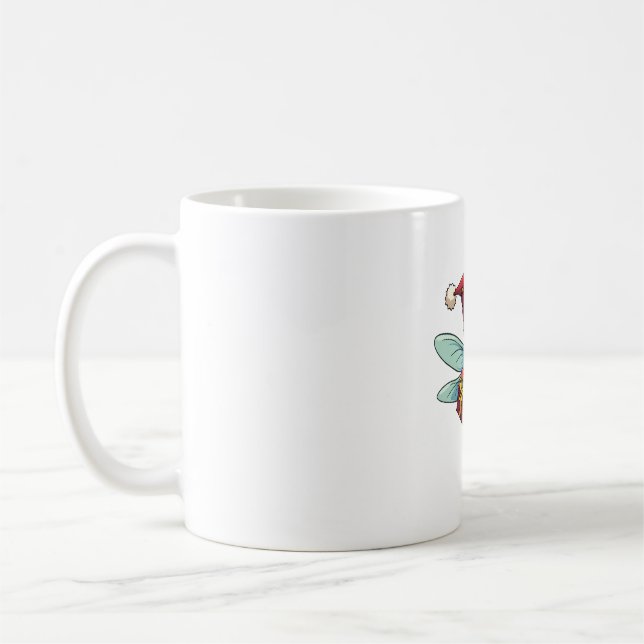 Mug Père Noël's Dragonfly Helper (Gauche)