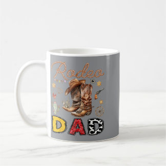 Mug Père Rodéo Occidental Cow-boy Anniversaire Drôle G
