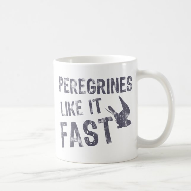 Mug Peregrines Comme Il Rapide (Droite)