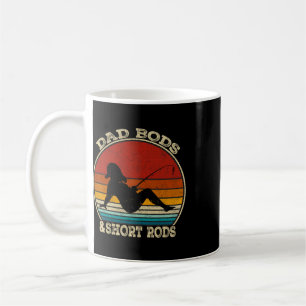 Mug Pères Bods Et Tiges Courtes Amateurs De Pêche Drôl