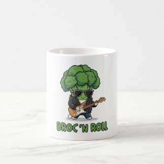 Mug Performance de la guitare joueuse de Broccoli
