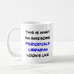 Mug périodiques bibliothécaires, génial