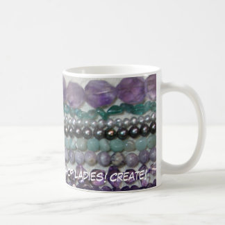Mug Perle quotidienne !  Les dames de magasin de roche