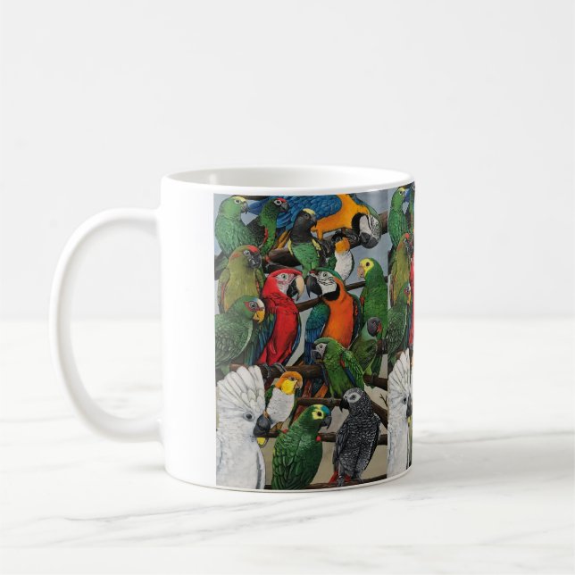 Mug Perroquet (Gauche)