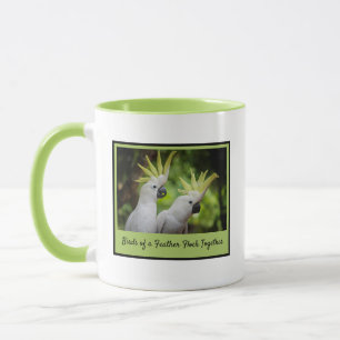 Mug Perroquet à plumes de même couleur