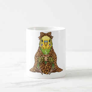 Mug Perroquet Confortable dans une Couverture à Imprim