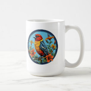 Mug Perroquet mandrinier oiseau coloré