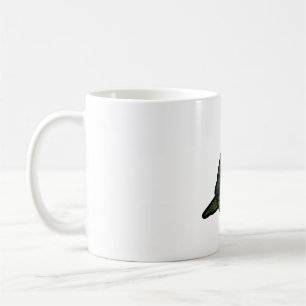 Mug Perruche à perruche verte à anneaux