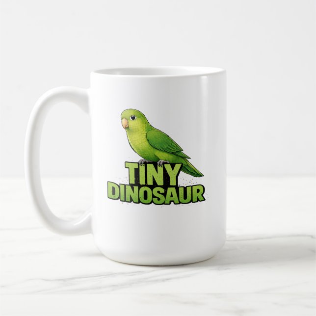Mug Perruche Dinosaure Minuscule (Gauche)