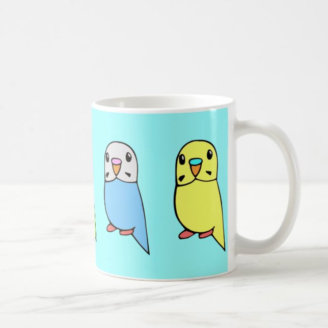 Mug Perruches ondulées (Droite)