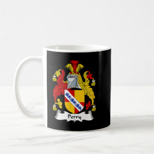 Mug Perry Coat d'armoiries Famille Crest 