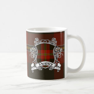 Mug Perry Tartan Shield