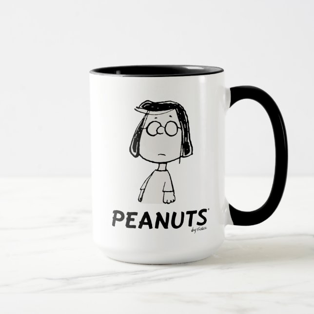 Mug Persistance des cacahuètes | Marcie (Droite)