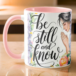 Mug Personalisé Be Still and Know Christian Women