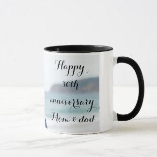 Mug Personalised photo Parents wedding anniversary 