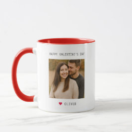 Mug Personalised Valentine's Day Photo