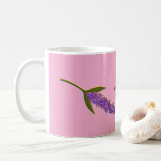 Mug Personalized Calm & Serenity Floral Aesthetic Pink