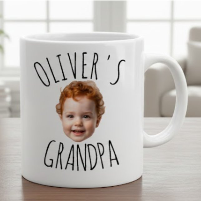 Mug Personalized Funny Custom Baby Face Photo  (Créateur téléchargé)