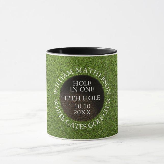 Mug Personalized Golf Hole in One Award (Centre)