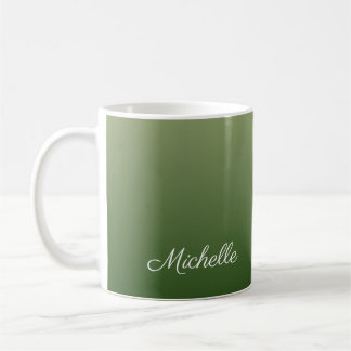 Mug Personalized green