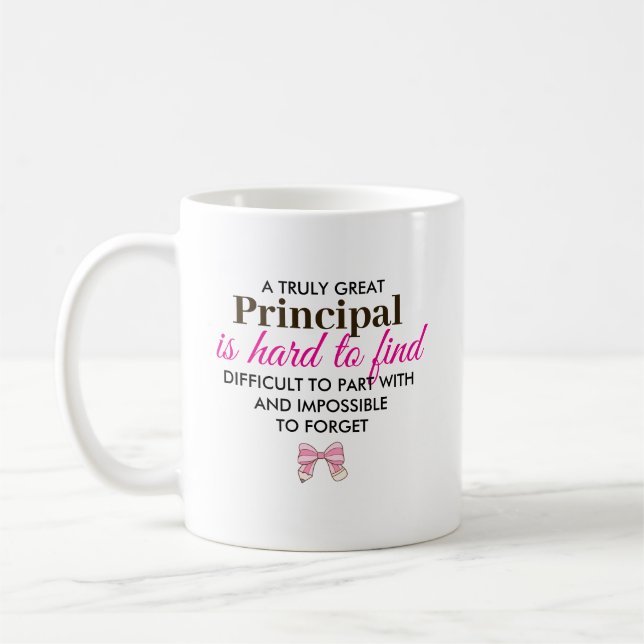 Mug Personalized Principal Appreciation Gift (Gauche)