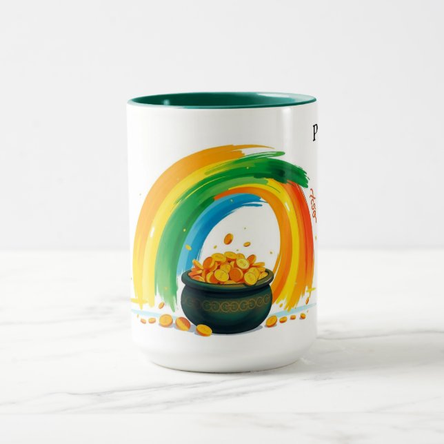 Mug Personalized St. Patrick's Day Pot of Gold (Centre)