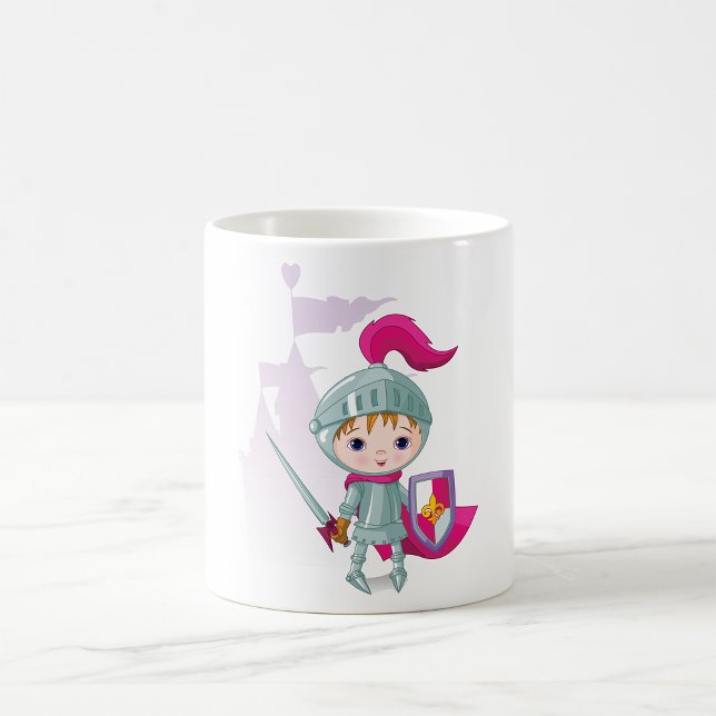 Mug Personnage de chevalier enfant avec bouclier d'épé (Créateur téléchargé)