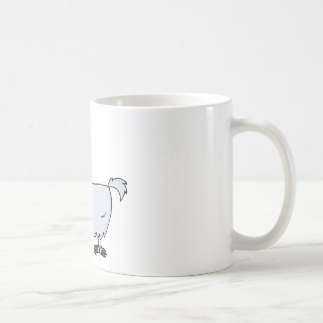 Mug Personnage de dessin animé de chèvre (Droite)