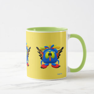 Mug Personnage de monstre hibou oiseau animé