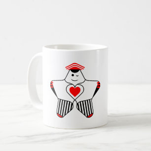 Mug Personnage Étoile Joyeuse Avec Cœur