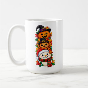 Mug Personnages de vacances empilés