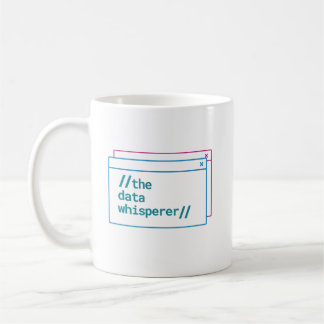 Mug personnalisable chuchoteur de données